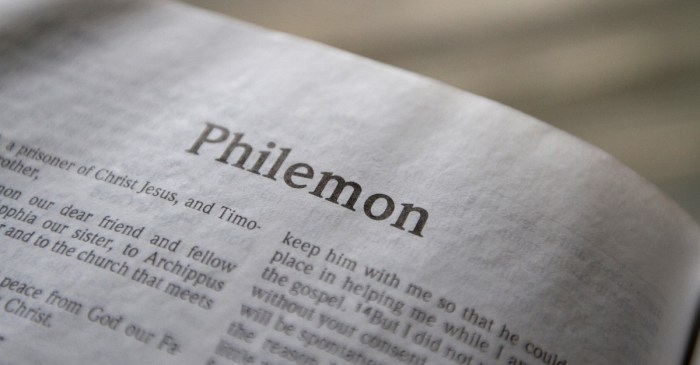 Philemon bible study questions and answers